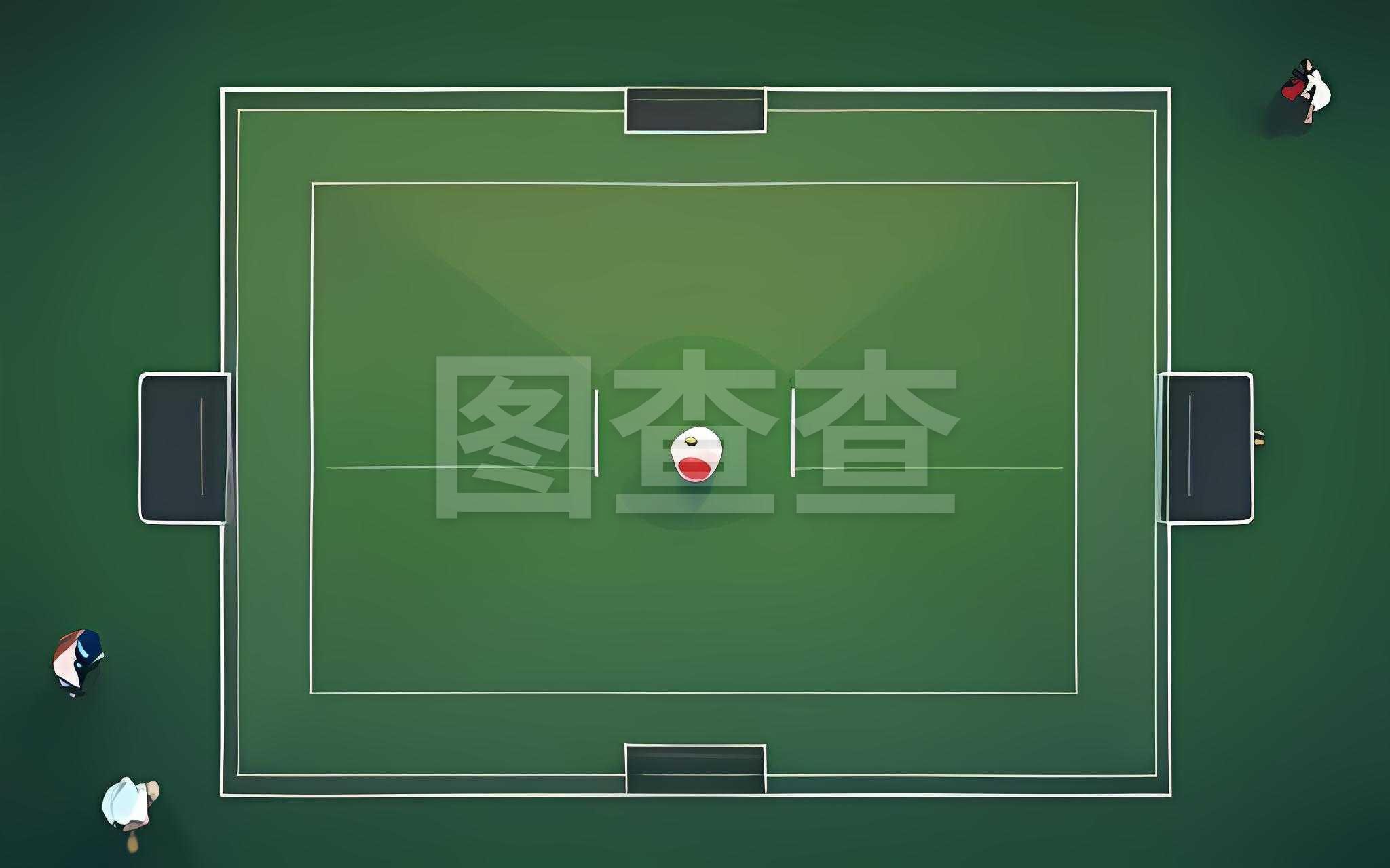 触到球
